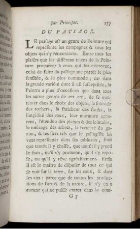 Du Paysage.