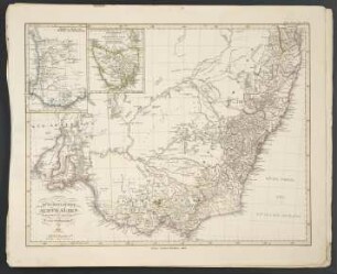 Süd-Östliches Australien [Hand-Atlas über alle Theile der Erde nach dem neuesten Zustande und über das Weltgebäude]