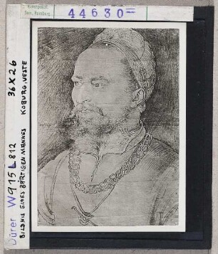 Albrecht Dürer: Bildnis eines bärtigen Mannes. Coburg, Veste