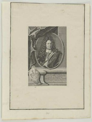 Bildnis des Joannes Carolus de Carlowitz