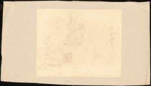 Standbilder, Florenz: Ansicht Standbilder [Uffizien?]