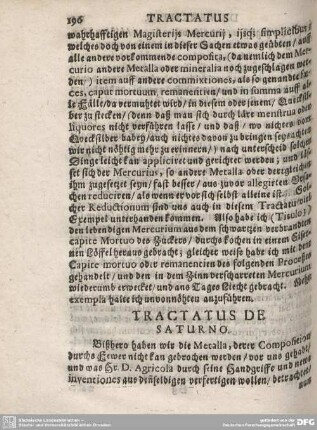 TRACTATUS DE SATURNO.