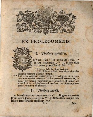 Tractatus De Deo Uno Et Trino