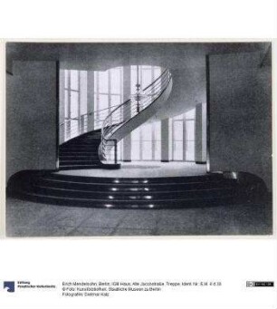 Berlin, IGM Haus, Alte Jacobstraße, Treppe