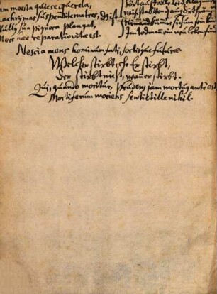 Epistolae aliquot lugubres et consolatoriae
