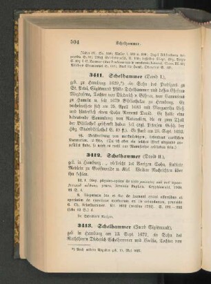 3411. Schelhammer (David I.)