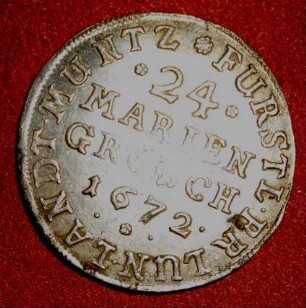 24 Mariengroschen (1672)