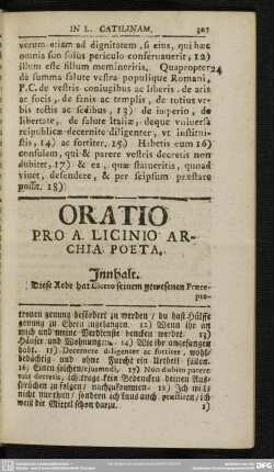 Oratio Pro A Licinio Archia Poeta