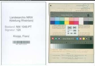 Entnazifizierung Franz Knopp , geb. 25.05.1922 (Telegrafenarbeiter)