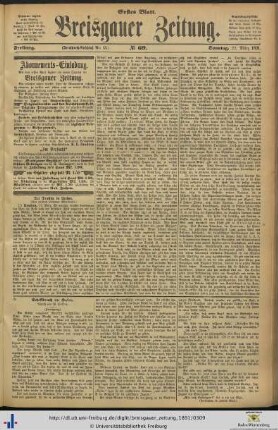 22.03.1891 (Erstes Blatt)