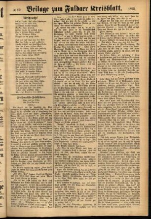 Zweite Ausgabe vom Samstag, den 23. Dezember 1893.