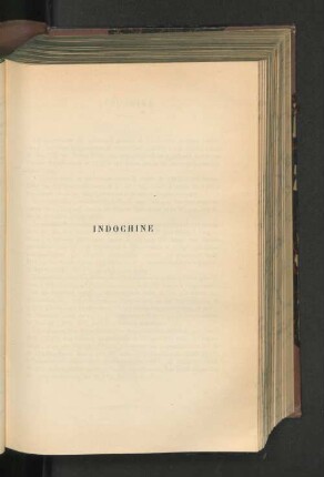 Indochine.