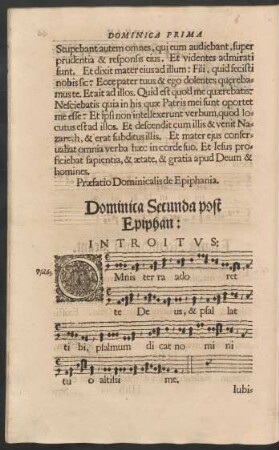 Dominica Secunda post Epiphan: