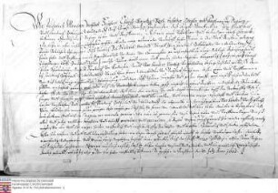Tauschvertrag zwischen Friedrich Freiherrn Wambold und Friedrich Gottfried v.Walderdorff Wambold tauscht seine von dem v. Hammerstein erhandelten ...
