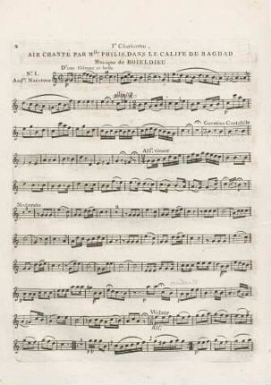 Clarinette I (No. 1)