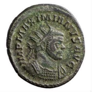 Münze, Antoninian, 290 - 291 n. Chr.