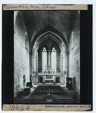 Naumburg (Saale), Dom : Innenansicht, Ostchor, Blick nach O