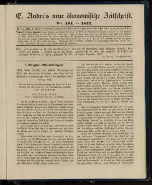 Nro. 104. - 1847