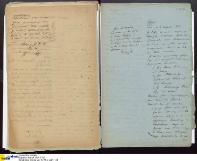 Von W. Fehsenfeld (Blender, Morsum) 1863 beantragte Wind- und Dampf-Kornmühle an der Straße zwischen Amedorf und Oiste; V.