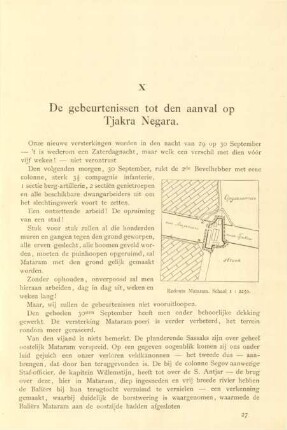 X De gebeurtenissen tot den aanval op Tjakra Negara