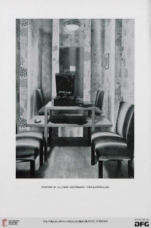 Ladeneinrichtungen von Josef Hoffmann