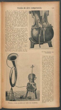 Violín de aire comprimido