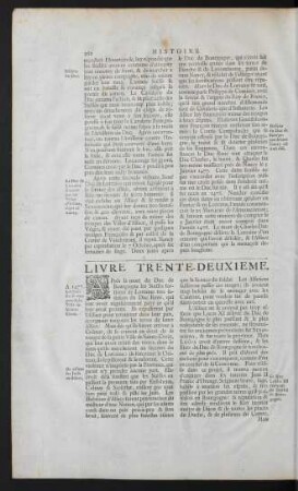 Livre Trente-Deuxieme