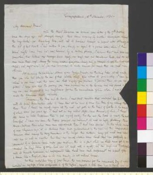 Brief von Carlyle, Thomas an Goethe, Johann Wolfgang von