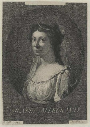 Bildnis der Maddalena Allegranti