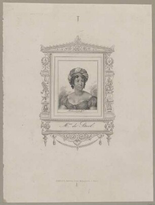 Bildnis der Madame de Stael