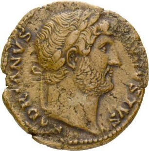 Nachbildung eines As des Hadrian