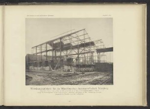 Montirungsgebäude für die Maschinenbau-Actiengesellschaft Nürnberg.