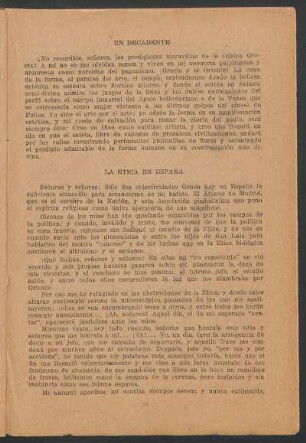 La ética en España