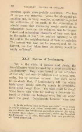 XXIV. Distress of Londonderry