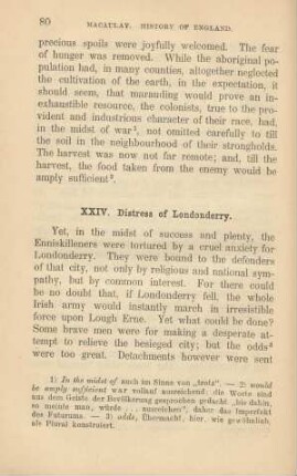 XXIV. Distress of Londonderry