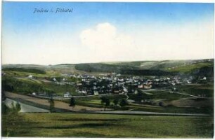 Pockau. Blick auf Pockau