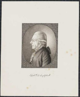 Icones Professorum Marpurgensium — Bildnis des Joseph Friedrich Engelschall (1739-1797)