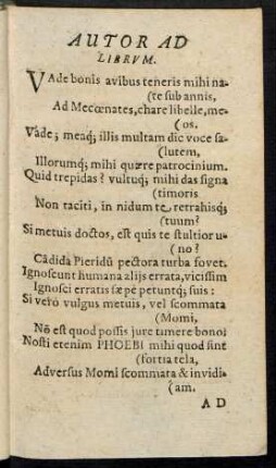 Autor Ad Librum.