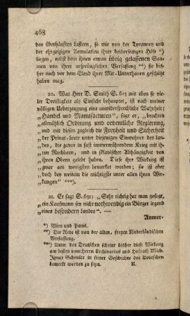 468-477, 20. Was Herr D. Smith S. 613 mit ...