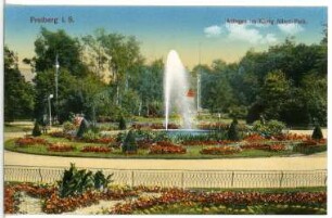 Freiberg. Anlagen im König-Albert-Park