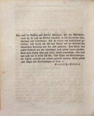 Der neue Hofrath und die Ballade vom Hofnarren und Blauspecht : ein Frühstücksblatt für den Adel
