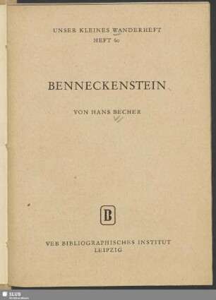 Benneckenstein