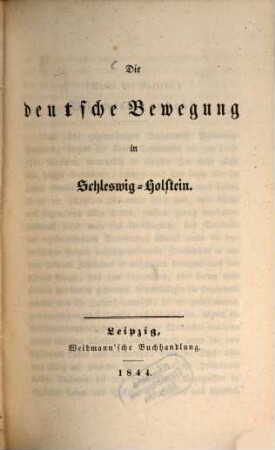 Proben Schleswig-holsteinischer Preßfreiheit oder die deutsche im Kampfe mit der dänischen Presse, 2