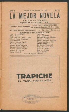 1928003500: La ley de las Pampas, [3] : (inédita) ; (conclusión)
