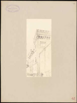 Palazzo Abatelli, Palermo: Perspektivische Ansicht
