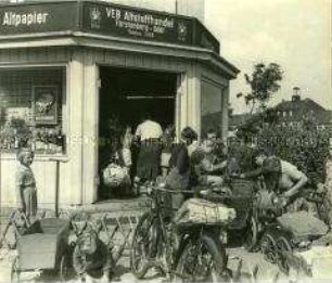 Altstoffsammlung in Fürstenberg/Oder