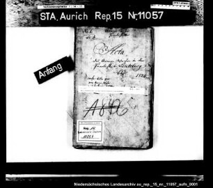 Das Armenwesen in der Herrlichkeit Lütetsburg