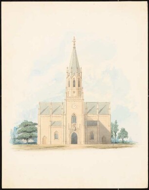 Kirche, Berlin (?): Ansicht