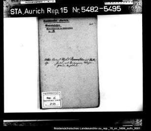 Hausierkonzessionen und -gesuche: Andreas R. Brennstein aus Walle, Handel mit Sandpapier