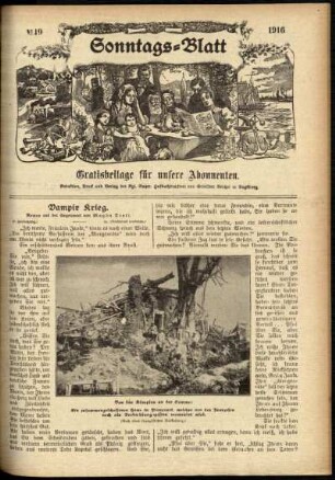 Ausgabe vom Sonntag, den 03. Dezember 1916.